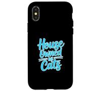 House Owned by Cats Coque pour iPhone X/XS