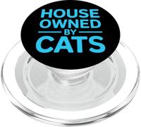 House Owned by Cats PopSockets PopGrip pour MagSafe