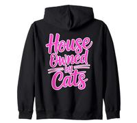 House Owned by Cats Sweat à Capuche