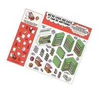House Stickers, Landscaping Sticker, Supermarket Baking Sticker, Make Your Own House Stickers | Landscaping Sticker for Supermarket, Baking, and Laundry Room Family Books Decoration