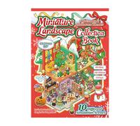 House Stickers - Miniature Decal Tapes For Journaling | PET Paper Material With Aesthetic Christmas Halloween Themes, Creative Sticker Scenes, For Kids, Scrapbooking, Crafts Activities