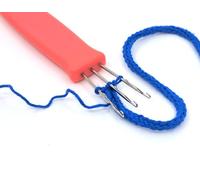 House Village Cordie - The I-Cord Hand Tool (Coral Red) (Outil Manuel I-Corde Rouge Corail) - Outil de Couture - Outil de Loisirs Créatifs - Cordie I-Cord Hand Tool, Instructions Vidéo