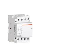 Household AC Modular Contactor 380v Three Phase 4P 63A 4NO Coil Din Rail Type EKMF-6340-230 BIANMTSW