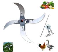 Household Farming Grass Shredder Knife Blades,shredder knife for vegetables,Home Grass Cutter Blades,Adjustable Diameter Vegetable Shredder Blades ,Home Handmade Grass Cutter,With 12 Mounting Holes-A