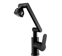 Household Hot And Cold Wash Basin Faucet Multi-function Booster Universal Rotating Faucet Bathroom Kitchen Universal(Silver-C)