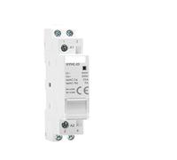 Household Modular AC Contactor AC220V 2P 16A 20A 25A 1NO 1NC 2NO 2NC 1NO1NC Auxiliary Contactor RUAJOGYNVM(2P 20A 2NO)