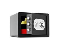 Household Secure Metal Safe for Storing Goods, Valuables, Passports, Keys, Money, Jewellery - Lock,