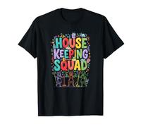 Housekeeping Squad Équipe de Nettoyage de Maison Assortie T-Shirt