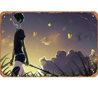 Houseki No Kuni, Phosphophyllite Anime Poster Décoration murale rétro Plaque métallique 20,3 x 30,5 cm
