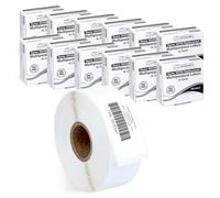 HOUSELABELS - Étiquettes multifonctions compatibles DYMO 30336 (1 " x 2-1/8") - Compatible avec Rollo, DYMO LW - 12 rouleaux/500 étiquettes par rouleau