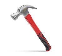 HOUSERAN Marteau Charpentier 24 oz hammer-Marteaus Arrache Clou Professionnel en Acier Carbone avec Manche Ergonomique - Petit pour Bricolage
