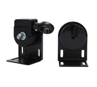 HouseVibe Kit Manivelle sans Fil avec Montants D en Aluminium,Noir | conforme aux stores roulants, utilisation intérieure et extérieure, vis incluse, pose facile