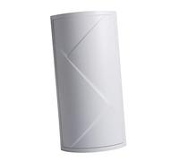 HouseVibe Meuble d'angle de salle de bain triangulaire rotatif pour douche et commode - 3 niveaux - Gris