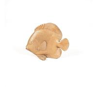 HOUSEVITAMIN Statuette Déco Poisson Chirurgien Doré 19cm