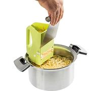 Housewares Germany Spätzle Maker Machine à spätzle verte en ABS / PA6 et acier inoxydable Passe au lave-vaisselle
