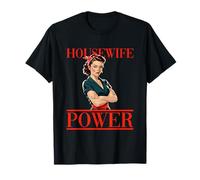 Housewife Power Retro Empowerment T-Shirt