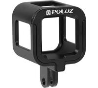 Housing Shell CNC Aluminum Alloy Protective Cage with Insurance Frame for GoPro HERO5 Session /4 Session (Black)