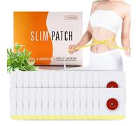 HOUSN 30PC Patch Minceur pour Ventre et Taille, Formule Perte de Poids aux Extraits Végétaux, Patch pour Sculpter la Silhouette et Brûler les Graisses, Jaune