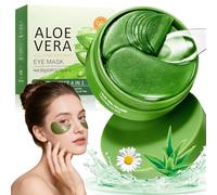 HOUSN Patch Yeux à l'Aloe Vera, Patch Anti Cernes Hydratant 60 Pièces, Soulager Fatigue Réduire Poches, Patchs Yeux Anti Cernes Soins Contour de l'Oeil Homme Femme