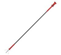 Housolution Outil de Ramassage Magnétique Ramasseur 4 Girffes, Pliable Souple avec Bulles LED, Assistance Longue Portée Flexible pour Ramasser Petits Déchets/Évier - Rouge