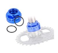 HOUSON Anneau de verrouillage de plateau de vélo, anneau de verrouillage de montage direct, manchon de montage, outil de pédalier pour pédalier S-himano M7100 M8100 M9100 SLX