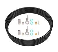 HOUSON BH90 Ensemble de ligne de frein | Tuyau haute pression de 3 m + 4 olives/aiguilles en cuivre pur | pour XT/XTR/SLX/Saint M9100-M820 | Compatible avec 5 lignes