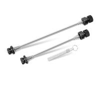 HOUSON Blocage rapide antivol pour VTT/vélos de route - Axe universel en aluminium 155 mm/115 mm avec levier amovible - Noyau en acier inoxydable + protection contre la corrosion IPX5