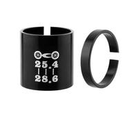 HOUSON Espaceur de potence de vélo Ahead - Adaptateur de tige de guidon de vélo - 25,4 mm - 28,6 mm