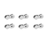 HOUSON Lot de 6 maillons de chaîne de vélo - Attache rapide - Pour chaîne de vélo 6-7-8 vitesses