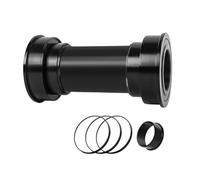 HOUSON Pressfit Pédalier pour BB86/BB92 (41 mm) | Roulements en céramique | Axe de 24 mm | Comprend un adaptateur et des entretoises | Aluminium léger