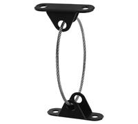 Housoutil 1 Jeu Ancrage anti-bascule Protection mobilier mur sécurisé pour meuble kit d'ancrage mural pour étagère ancrages d'étagère pour mur ancre de mur d'étagère sangles de meubles acier