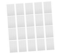 Housoutil 1 Jeu Étiquettes Autocollantes Blanches De Stickers Classifiables Pour Maison École Et Bureau Autocollants Auto Adhésifs Écrits Pour Conteneurs De Stockage Pratiques Et 50 Feuilles