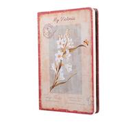 Housoutil 1 Pièce Carnet de Voyage Européen Tissu Journal Portable avec Illustrations Aquarelle pour Étudiants et Voyageurs