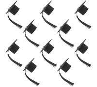Housoutil 10 Pcs Bouchons de Bouteilles de Chapeau de Diplôme, avec Franges, pour Décoration de Bouteilles à L'usage des Réunions Familiales Cérémonies de Remise de Diplômes