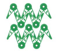 Housoutil 10 Pièces Clip de Formation pour Plantes Angle Réglable en PP Vert, Pince Facile à Installer pour Courber Branches D'arbres et Plantes en Intérieur ou Jardin
