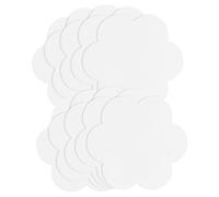 Housoutil 10 Pièces Cotton Oil Painting Boards Flower Shape Durable Multi Use Canvases For And Artists