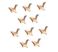 Housoutil 10 Pièces Mille Matériaux En Épingle à Cheveux De En Papier Accessoires De Cheveux Des Filles Charmes D'épingles à Cheveux De Festival Plié Ornement Conseils Clé Golden Cuivre
