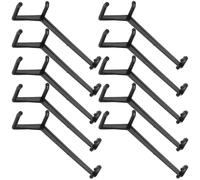 Housoutil 10 Pinces à Branches en Polyéthylène Noir Écarteurs et Serrage-Branches Réglables pour Arbres Fruitiers Outil de Fixation Polyvalent pour Jardinage et Structuration des Plantes