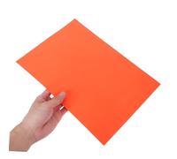 Housoutil 100 Feuilles Orange pour Bricolage Diy Origami Dessin et Impression Multi Usage pour Garçon Fille Bureau et École