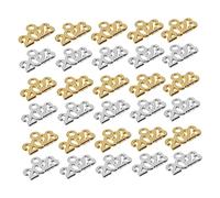 Housoutil 100 Pièces Charms Diy pour Bracelets Colliers Boucles Oreilles Porte Clés