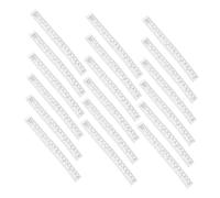 Housoutil 100 Pièces Dual Sided Paper Measuring Tape Portable Accurate Disposable Tailor Body Measurement Rulers For Craft Home Improvement