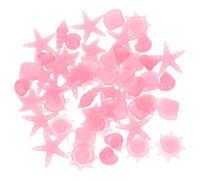 Housoutil 100 Pièces Roches D'aquarium Qui Brillent dans Galets De Gravier Décorations D'aquarium Pierres Scintillantes dans Pierres D'aquarium Roses
