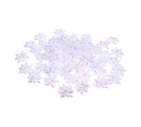 Housoutil 100 Pièces Ruban De Fleur De Traction D'étoile Décorations De Noël Décoration Intérieure Petit De Mariée Décoration De Noël Arc Mariage Violet Présent Blanche PP