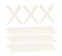 Housoutil 100pièces Pointes de Rechange pour Stylos à Peinture Double Embout pour Dessin et Écriture Encre à Base Huile Remplaçable et Résistant