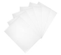 Housoutil 10pcs Pochettes de Rangement pour Papier en Pp Multifonction, Protège-documents pour Bureau, Classement des Fichiers, Espaces de Travail