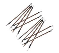 Housoutil 12 pièces Pinceaux Calligraphie Chinoise pour Étudiants Variées pour Peinture et Écriture pour Pratique et Cours Art