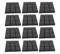 Housoutil 12pièces Lot de Panneaux Acoustiques Insonorisants Mousse Anti-bruit Haute Densité pour Studio Home Cinéma Bureau Isolation Phonique Muraux