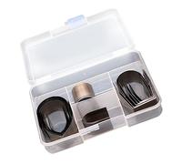 Housoutil 18 Pcs Kit de Outils de Découpe Creux pour Artisanat Du Cuir Poinçon à Main pour Ceinture Sac et Portefeuille Outils Diy Cuir Découpes Précises et Durables