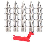 Housoutil 1ensemble Set de Crampons pour Chaussures Athlétisme Acier Robuste avec Extracteur Pointes Remplaçables pour Piste et Cross-Country Antidérapants pour Sprint et Saut