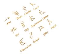 Housoutil 2 Ensembles Alloy Pendants Diy Jewelry Material Flatback Resin Fillers For Epoxy Crafting And Scrapbooking 24 Pièces * 2